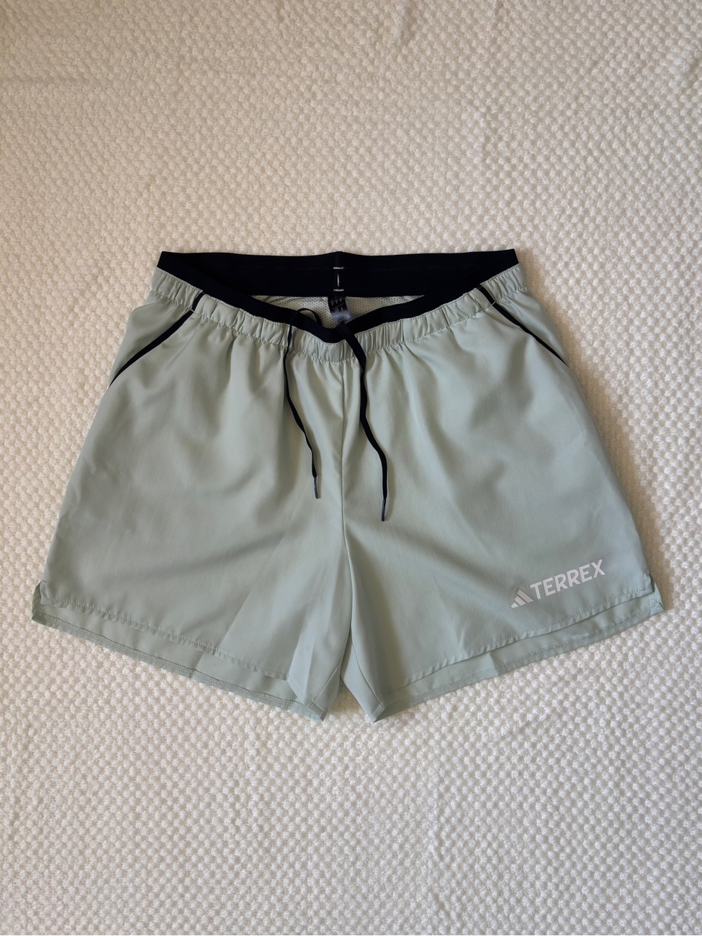 NWT adidas Terrex Multi Light 5" Trail Running Shorts Linen Green XS